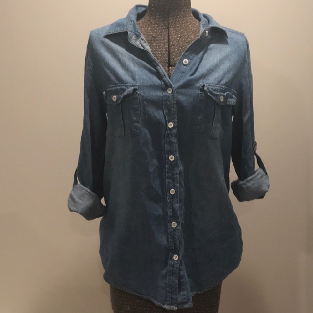 Light Jean Blouse